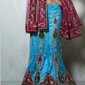 LUXURY INDIAN BRIDAL DRESS